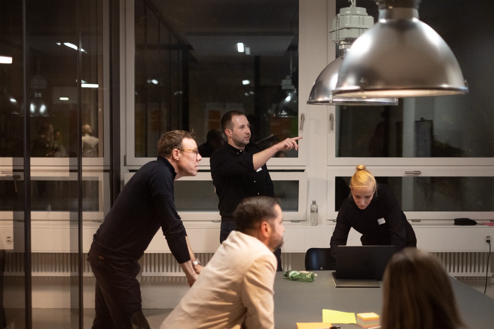 Abendrunde an einem Moodtalk-Treffen